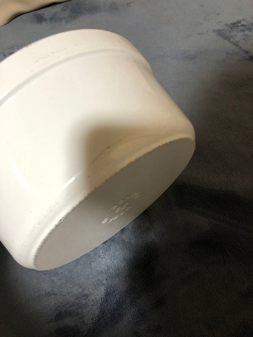 STAUB ストウブ 20cm 白　中古品