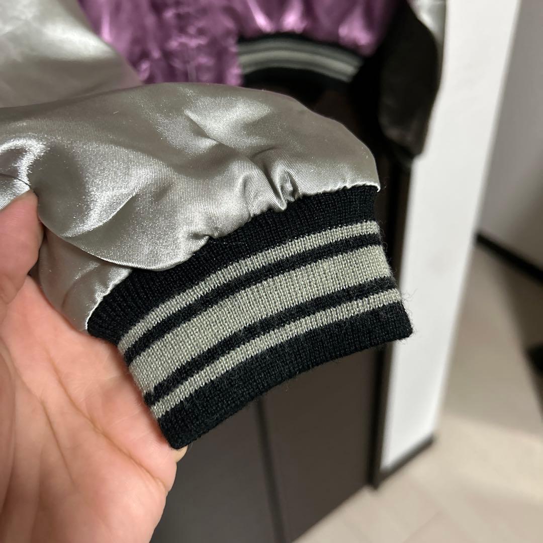 LEMONed ピンク サテン スカジャンhide MUSEUM サイズ フリー