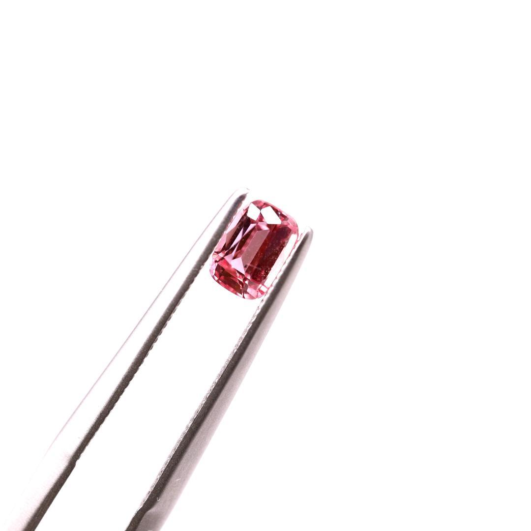 【天然パパラチア】HEAT 0.49ct ルース 宝石