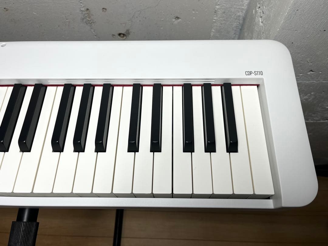 カシオ デシタルピアノ 88鍵盤 CDP-S110WE / 23年製 / 美品