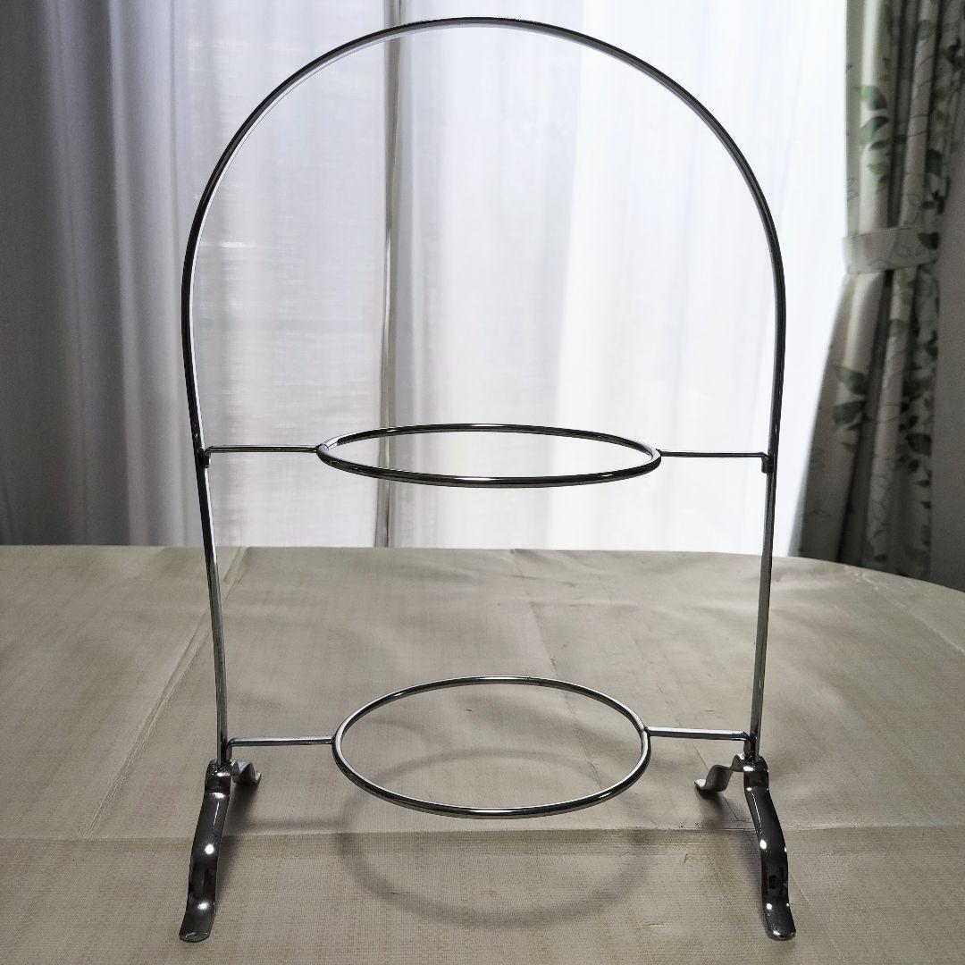 マッピン&ウェッブ　シルバー ケーキスタンド 2段　アフタヌーンティー　希少