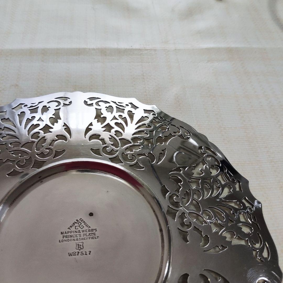 マッピン&ウェッブ　シルバー ケーキスタンド 2段　アフタヌーンティー　希少