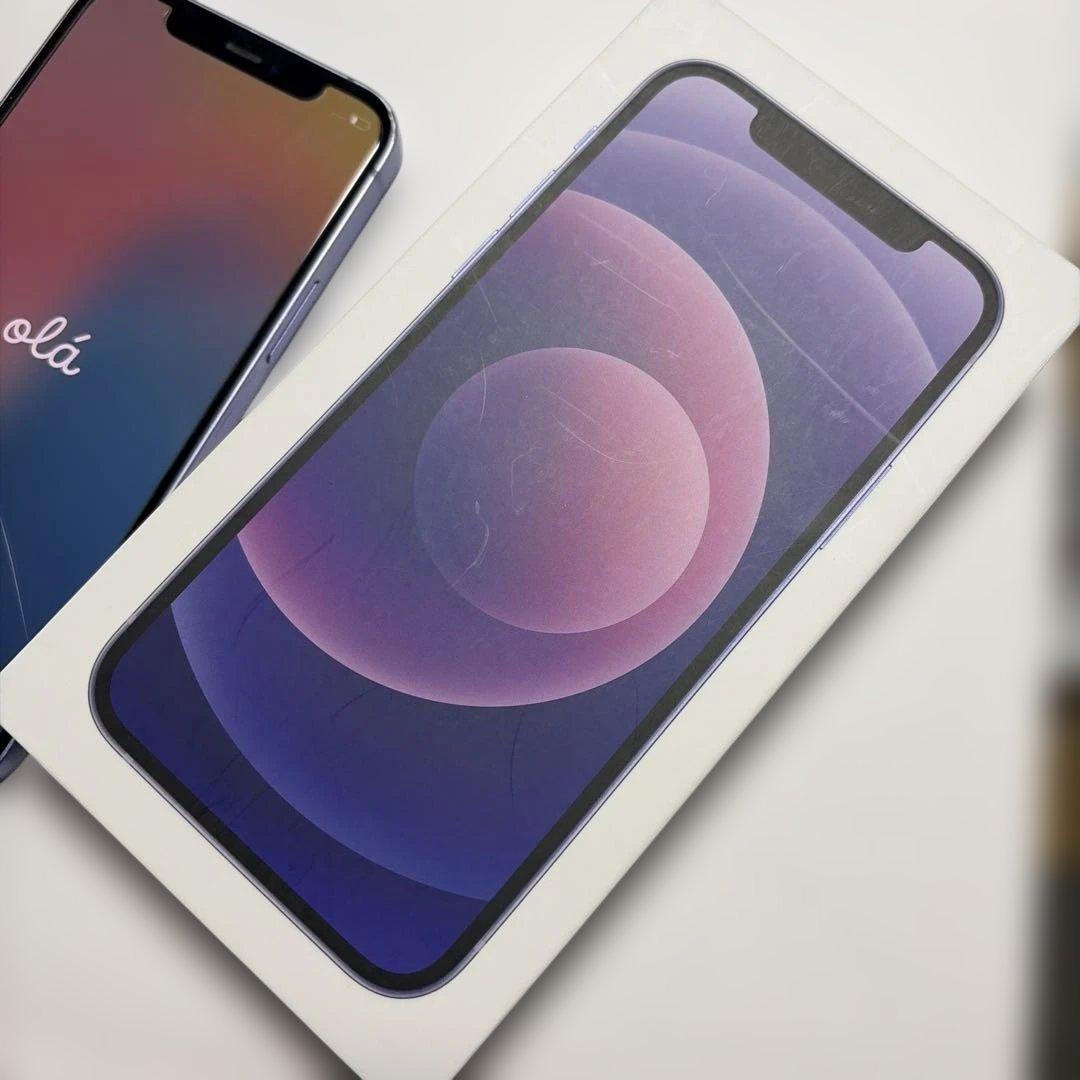 Apple iPhone12 64GB パープル