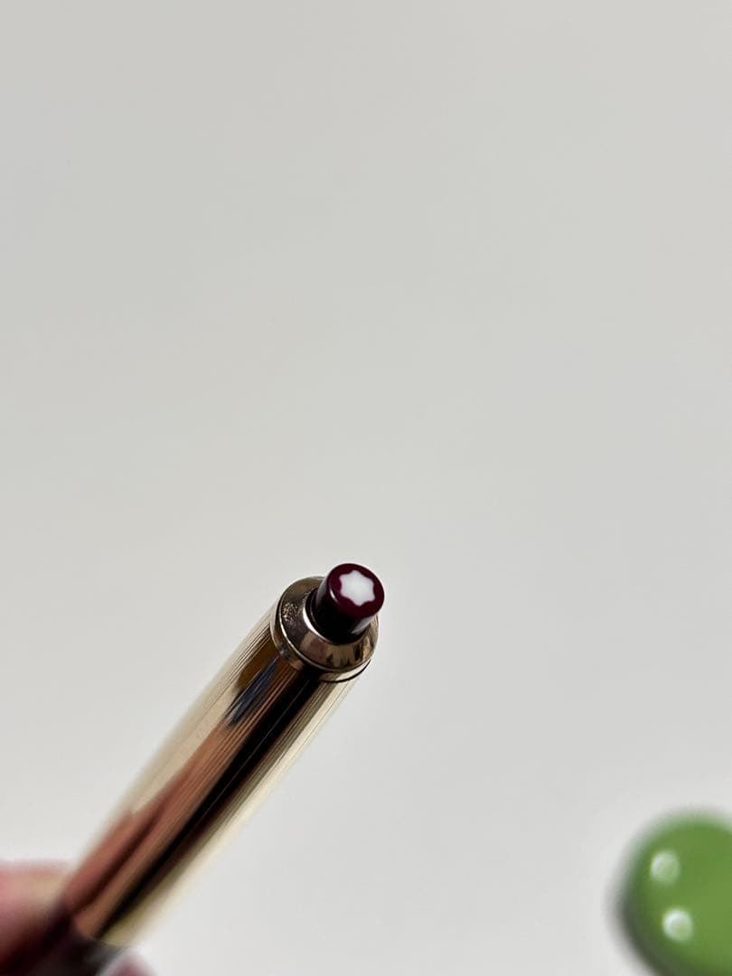 Montblanc pix 75 ペンシル　ロールドゴールド　ボルドー　金張り