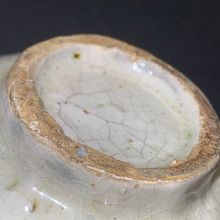 貫入の美しい 茶碗 李朝？ 茶道具