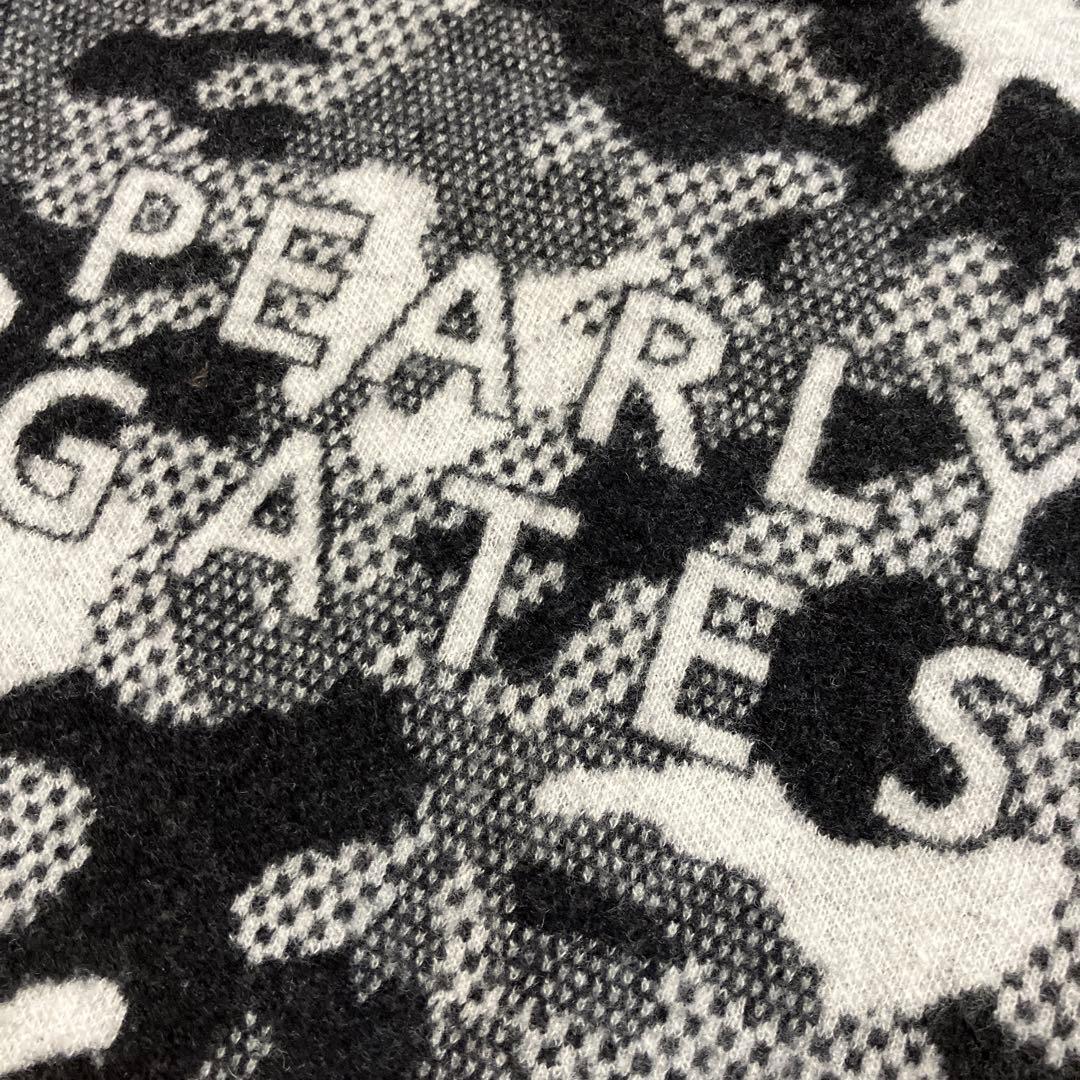 PEARLY GATESパーリーゲイツ　カシミヤ混　セーター　カモフラ　サイズ0