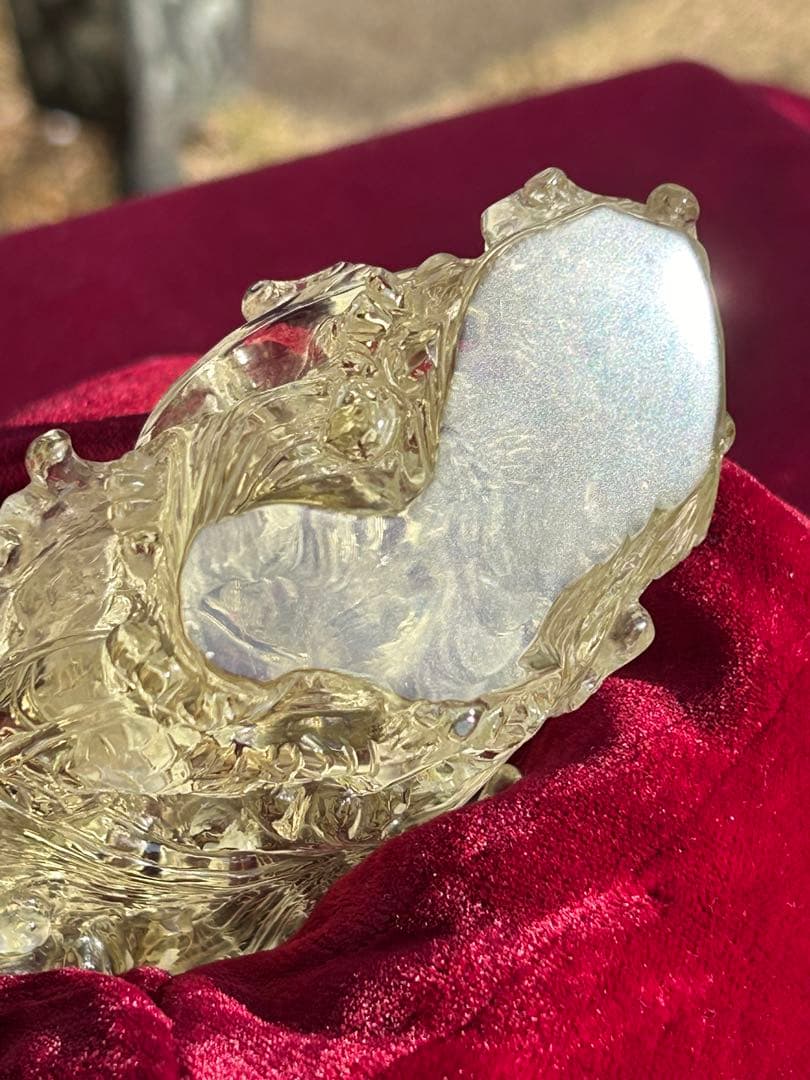 最高品質シトリン龍玉持西に金運パワ透明度が高く龍の一刀彫り‼️大特価SALE中