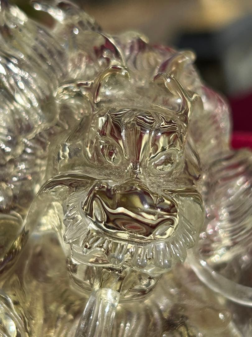 最高品質シトリン龍玉持西に金運パワ透明度が高く龍の一刀彫り‼️大特価SALE中