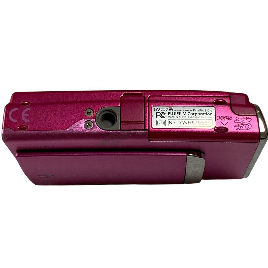 FUJIFILM FINEPIX Z10fd ピンク コンパクトデジタルカメラ