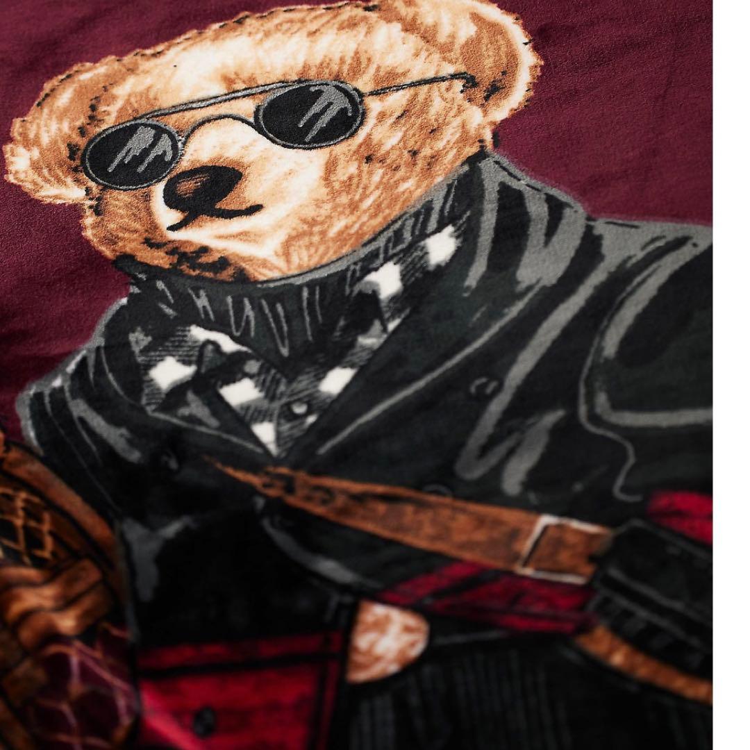 ラルフローレン　ホリデーポロベアスローブランケット新品未開封三越購入