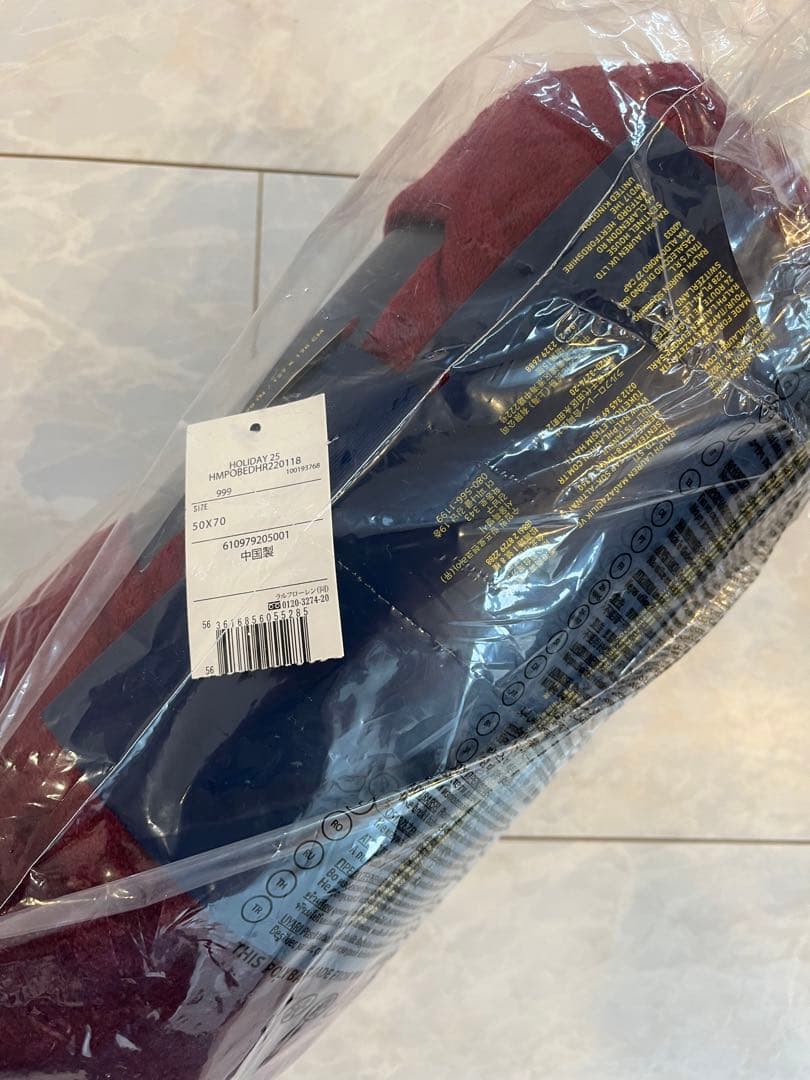 ラルフローレン　ホリデーポロベアスローブランケット新品未開封三越購入