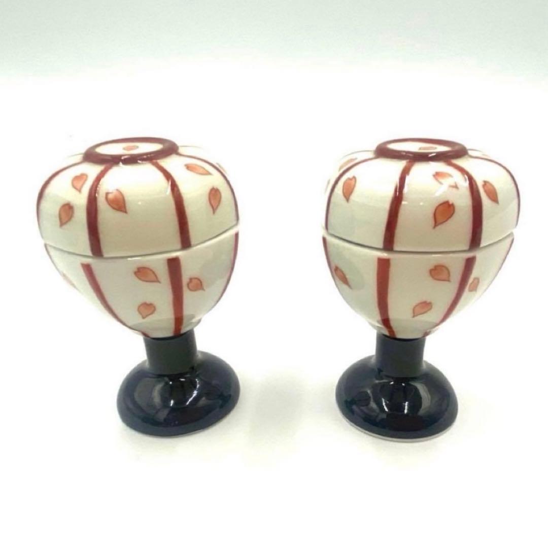 【特別価格】【新品】有田焼幸楽窯　雛人形&ぼんぼり珍味入4点セット