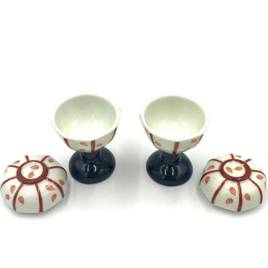 【特別価格】【新品】有田焼幸楽窯　雛人形&ぼんぼり珍味入4点セット