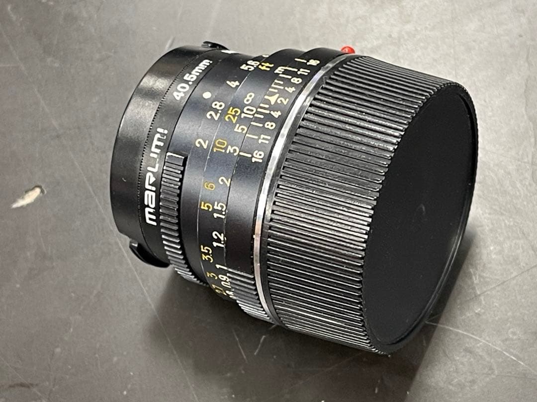 MINOLTA M-Rokkor 40mm f/2.2 単焦点レンズ