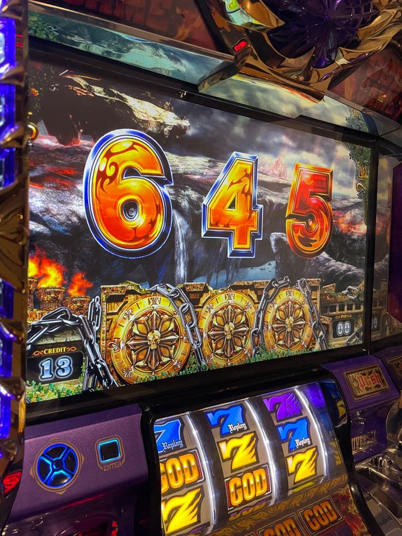 パチスロ　実機　アナザーゴットハーデス　5号機　オートプレイ不要機つき