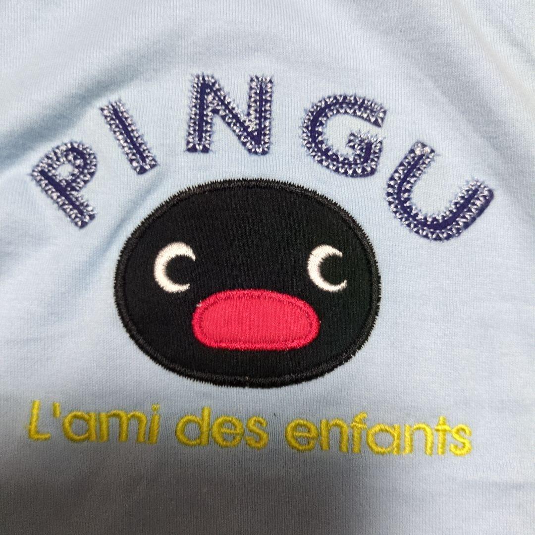 PINGU デニムロンパース・Tシャツ　サイズ90 ピングー