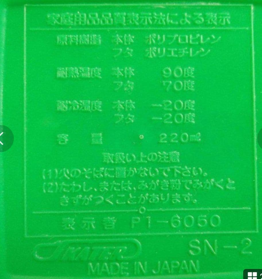 当時物　サンリオケロケロケロッピタッパー　お弁当箱