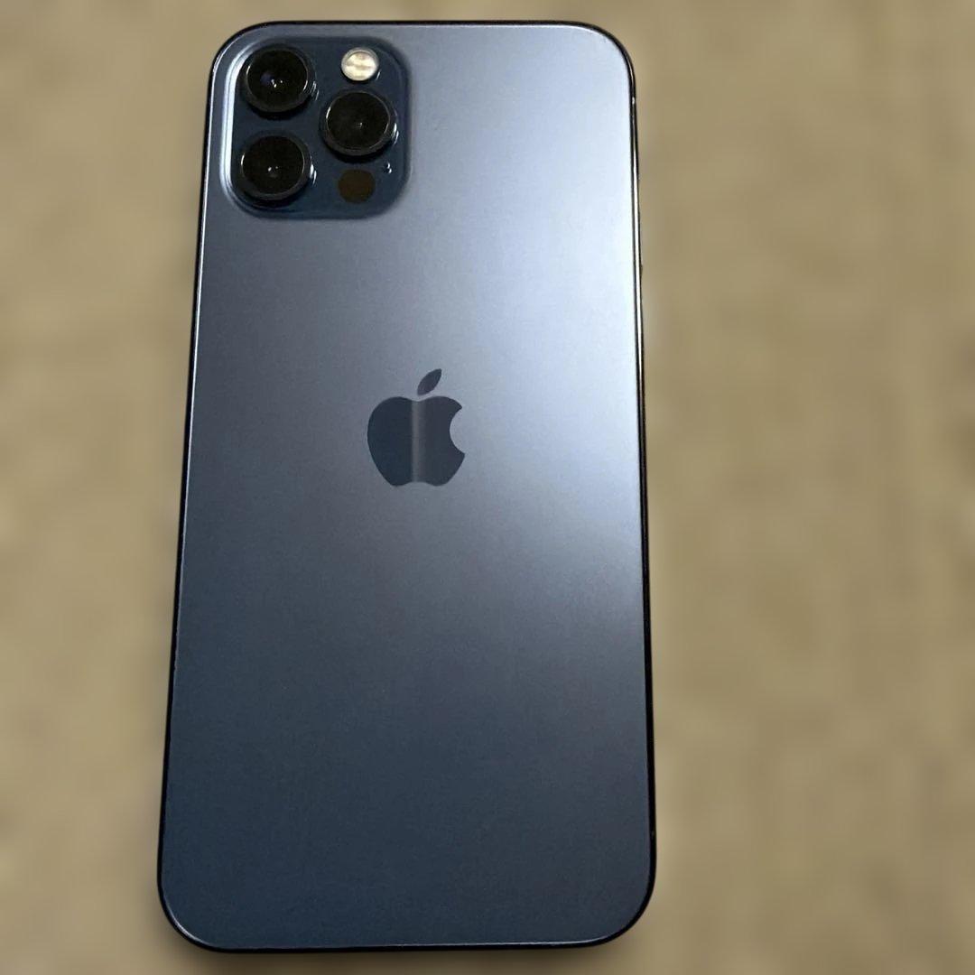 【美品】Apple iPhone12pro 本体 パシフィックブルー　256gb