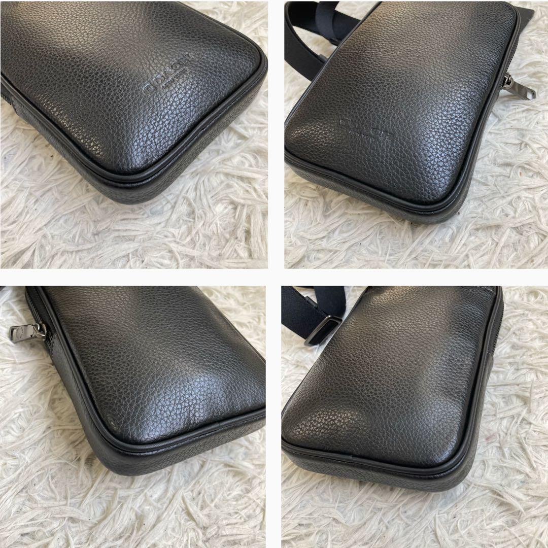 未使用保管品 コーチ ショルダーバッグ エイデンクロスボディ ペプルドレザー