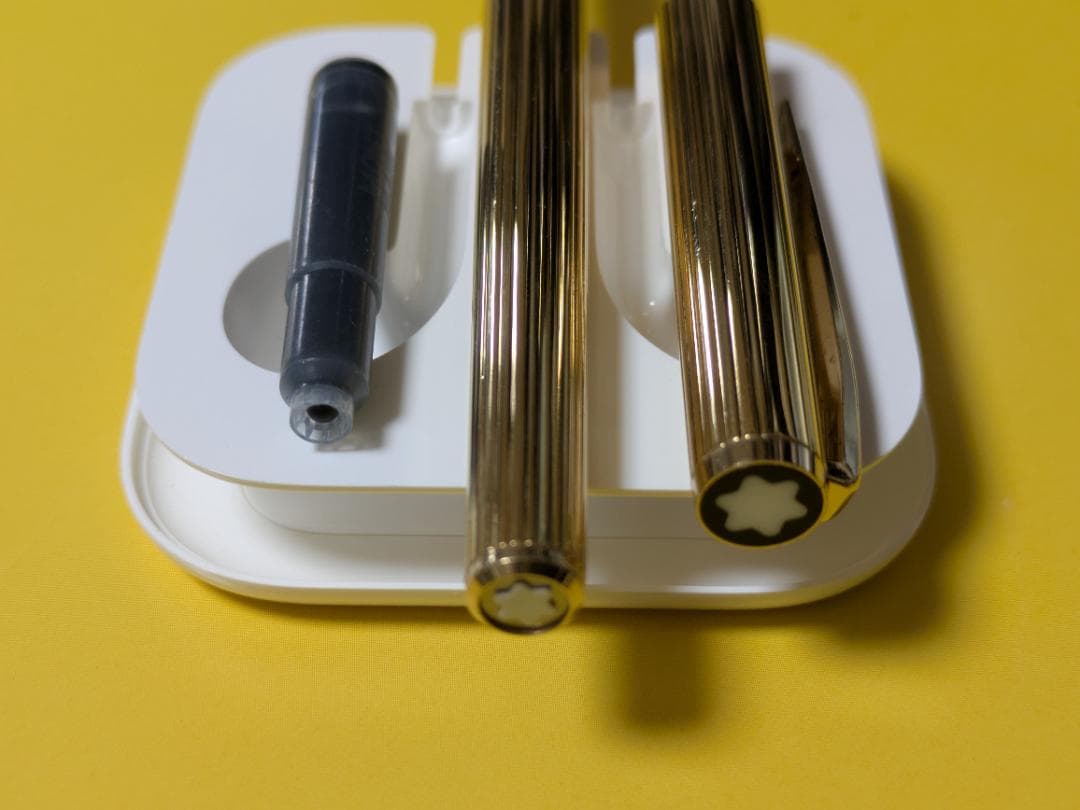 MONTBLANC モンブラン万年筆 ノブレス ペン先 F(細字) 金