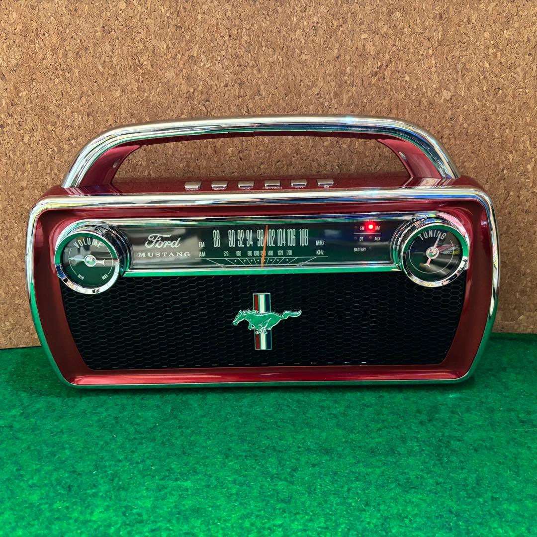 ポータブルプレーヤー FORD ION Audio Mustang Stereo