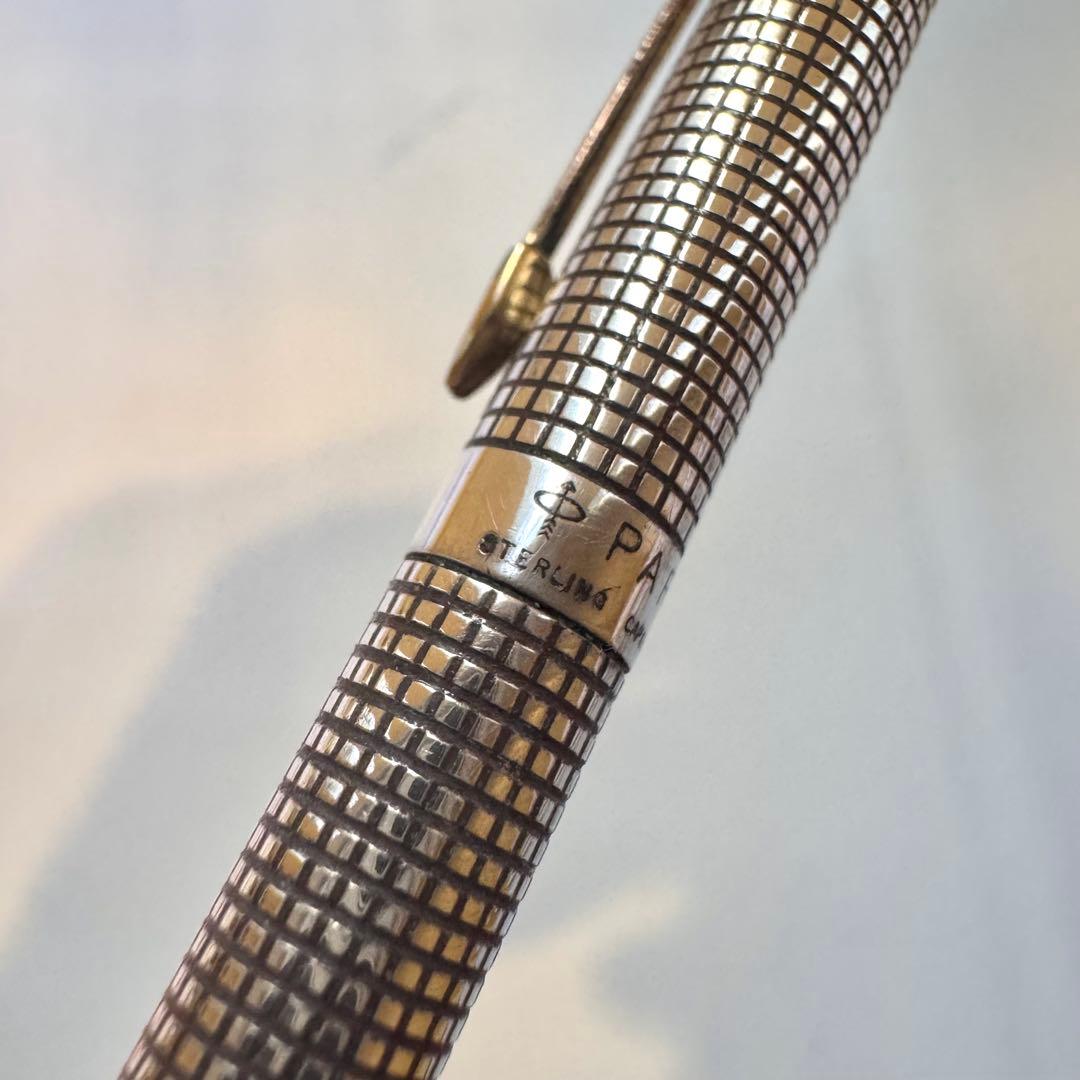 ヴィンテージ 廃番 PARKER クラシック スターリングシルバー ボールペン