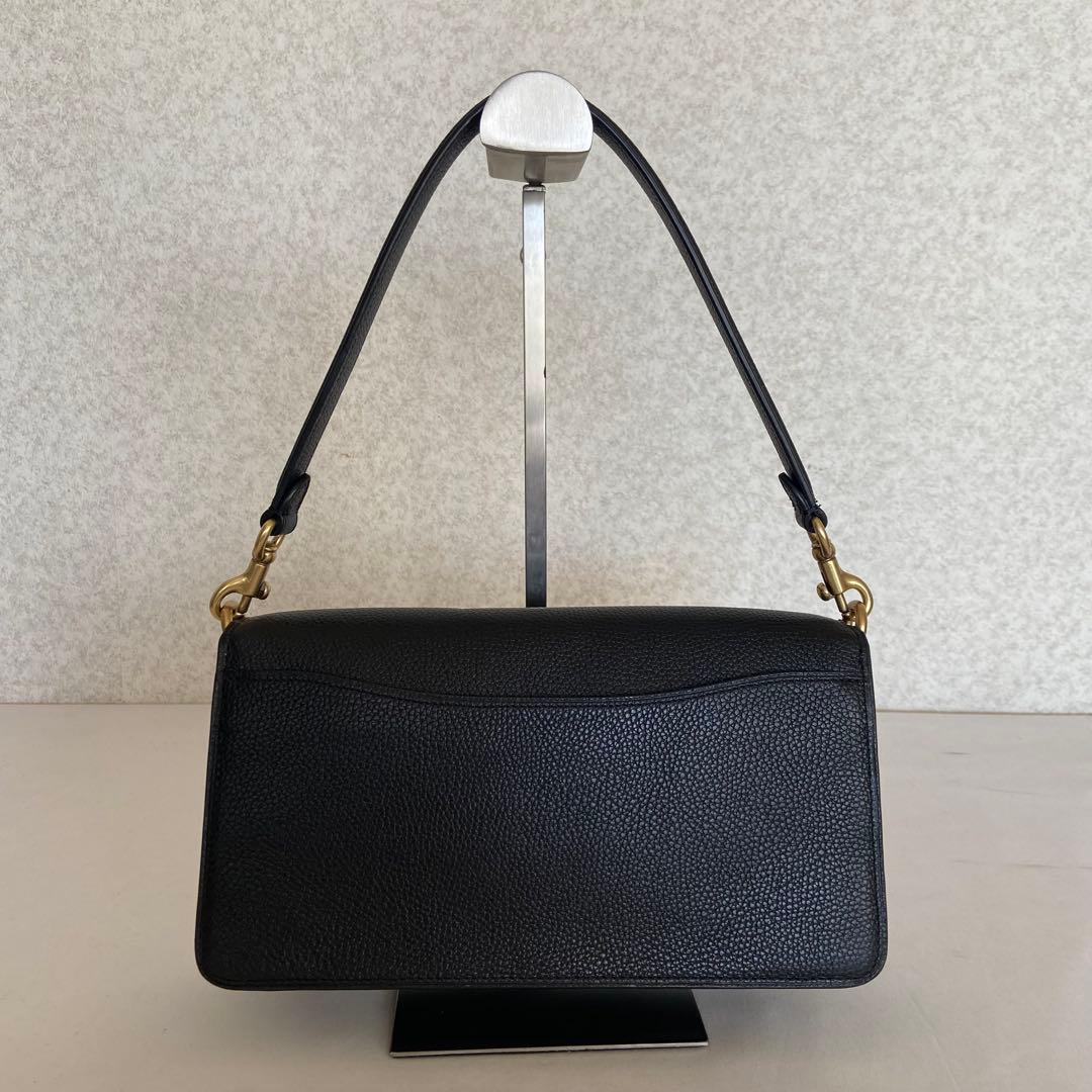 COACH コーチ タビー ショルダーバッグ 26 本革 2way ブラック