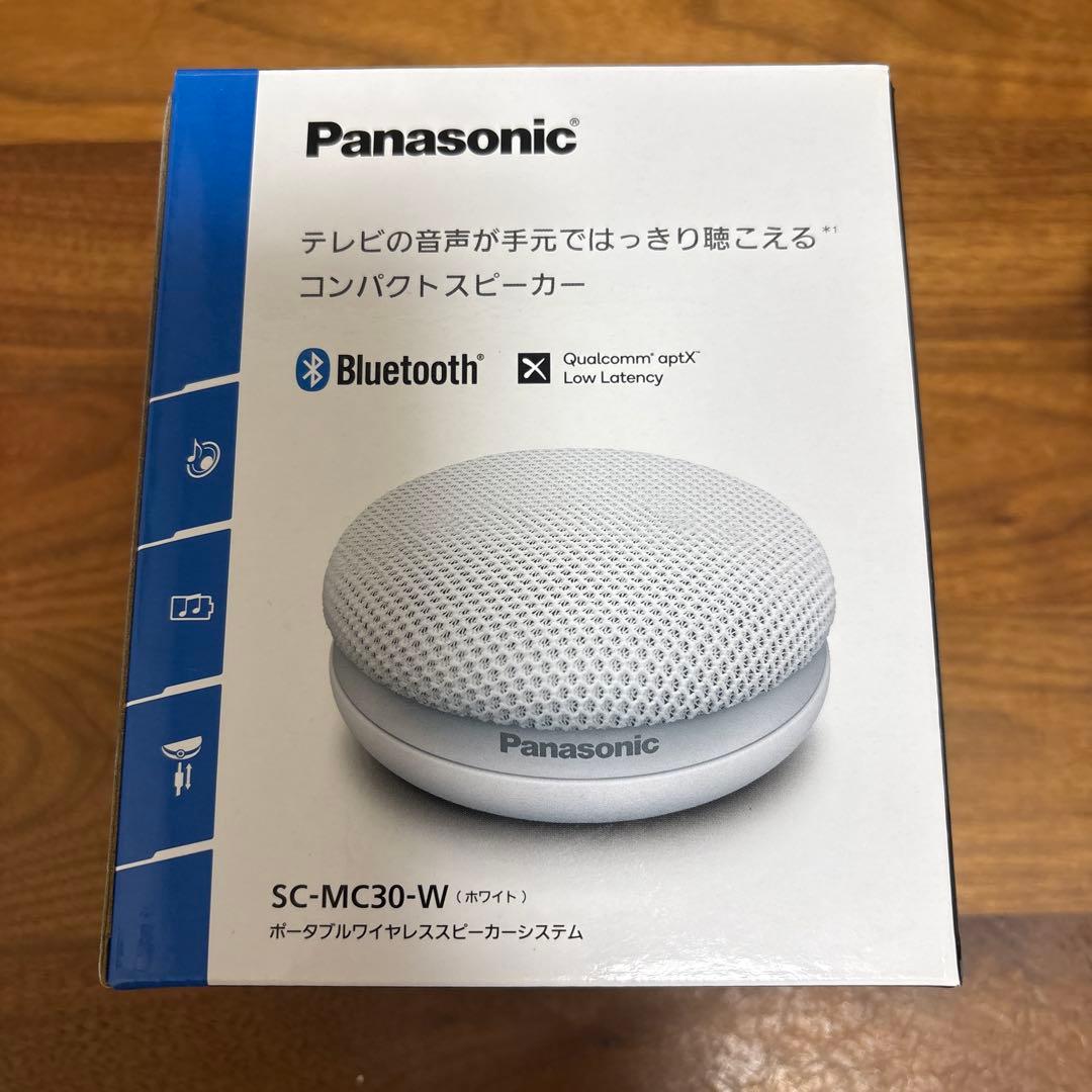【新品】Panasonic SC-MC30-W ポータブルワイヤレススピーカー