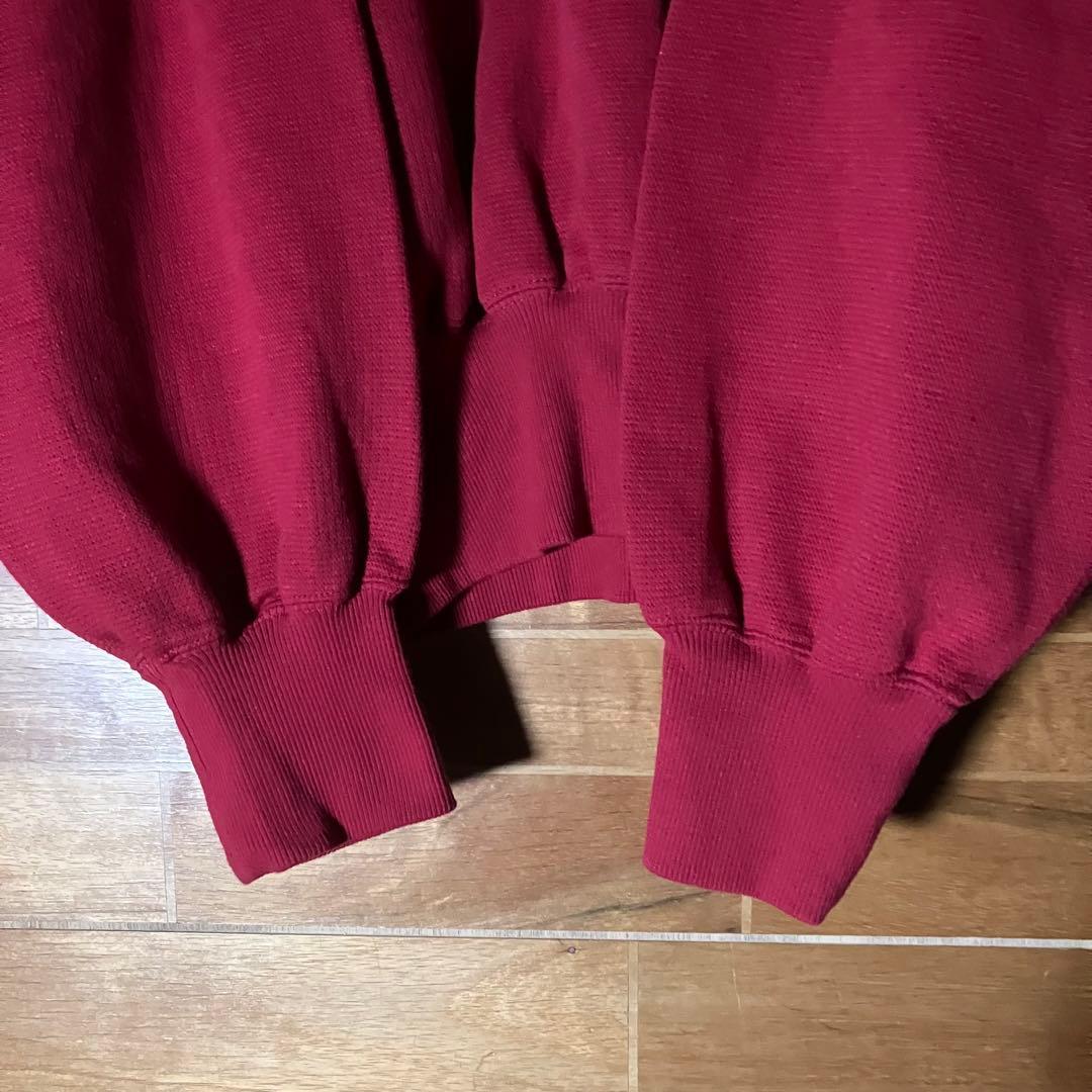 adidas 白タグ　80s スウェット　F192 赤　白　ビッグロゴ　XL程