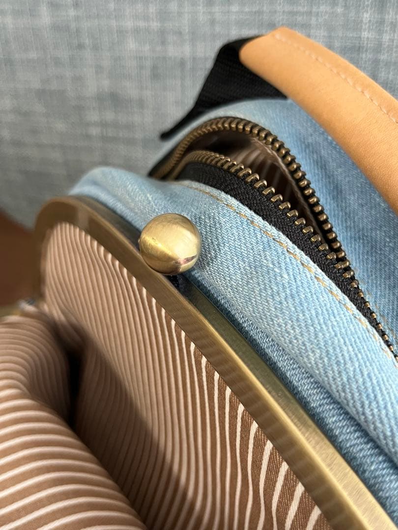 あやの小路 AYANOKOJI がま口ポシェット型ボディバッグ