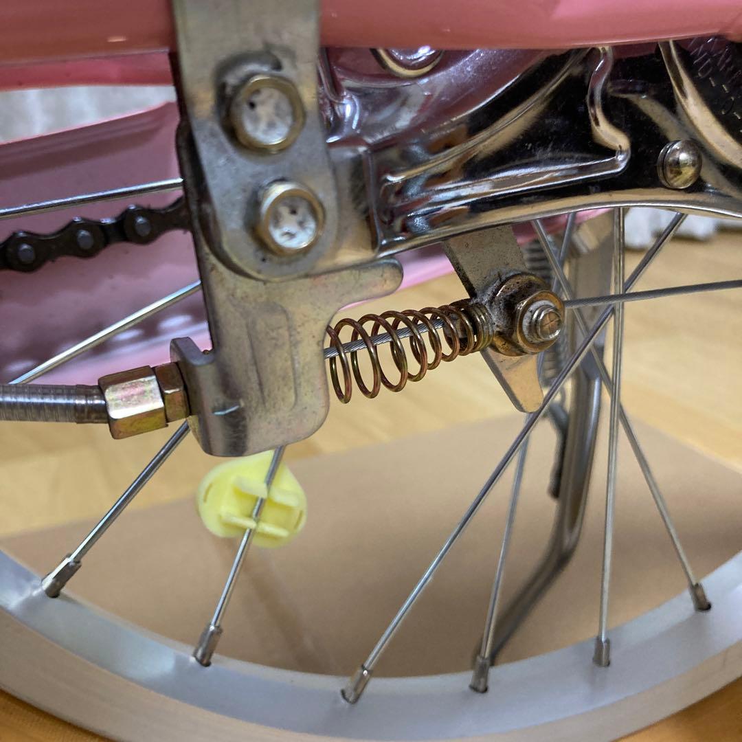 【美品】ブリヂストン　子ども用自転車　18インチ　ピンク