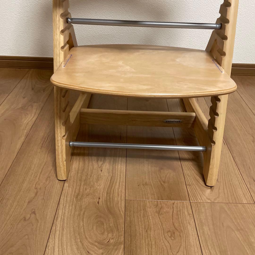 【美品】大和屋　すくすくチェアプラス　テーブル付