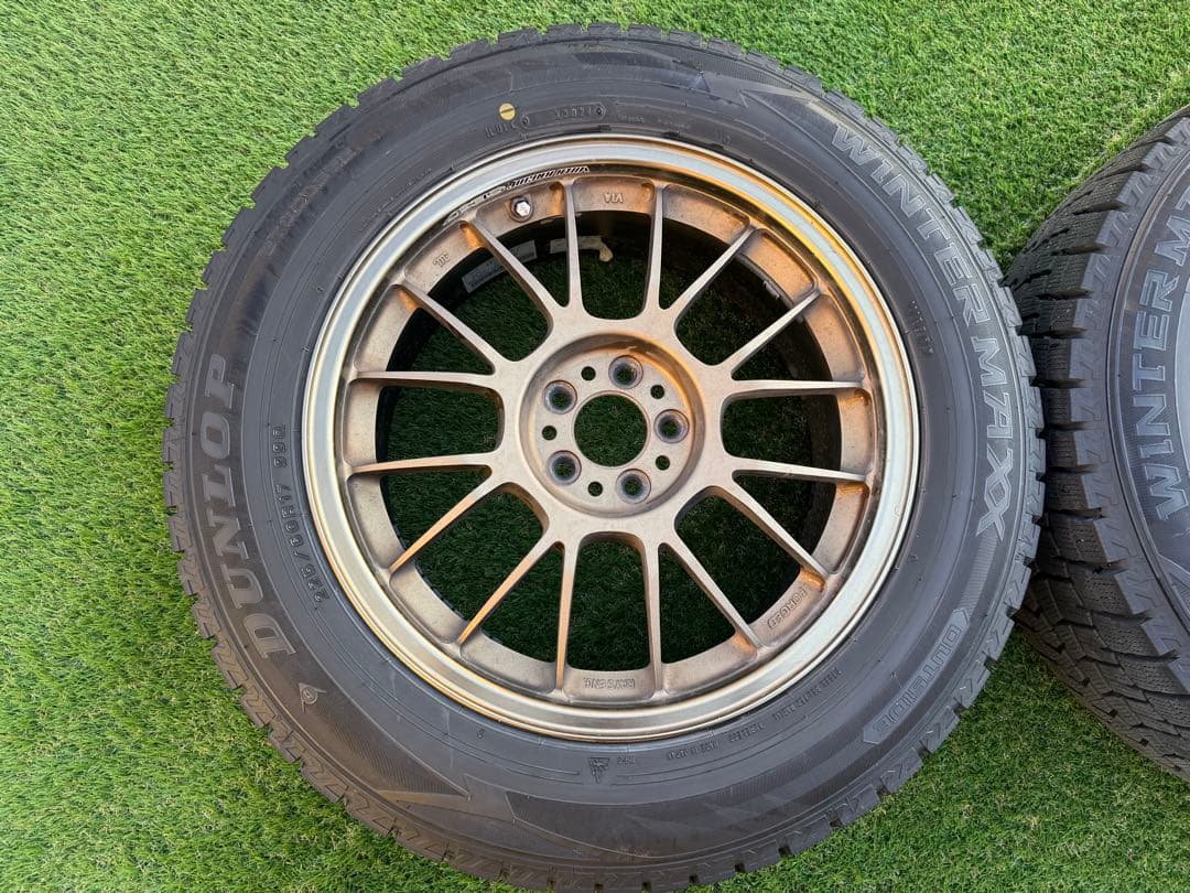 RAYS SE37K 17インチ スタッドレス（WINTER MAXX）付き