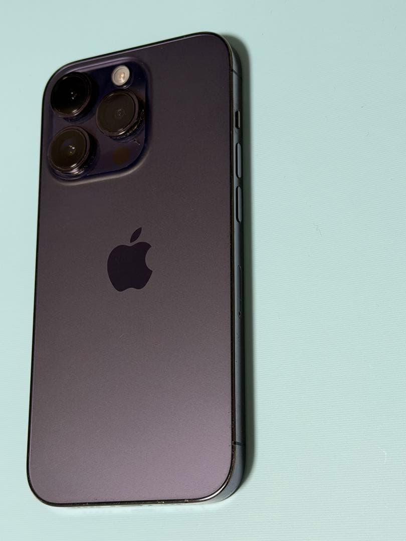 【美品】Apple iPhone 14 Pro 256GB パープル 本体