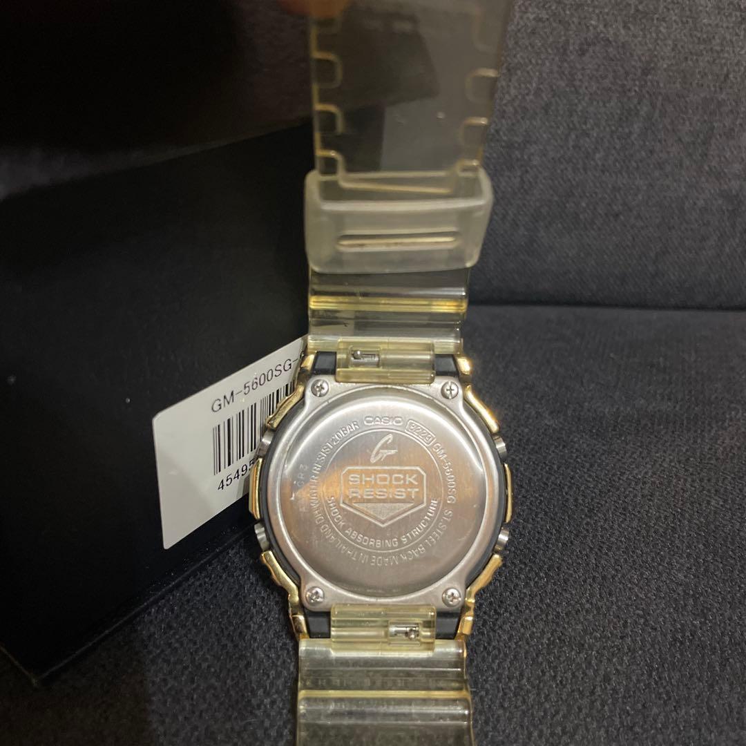 G-SHOCK GM-5600SG ゴールド腕時計