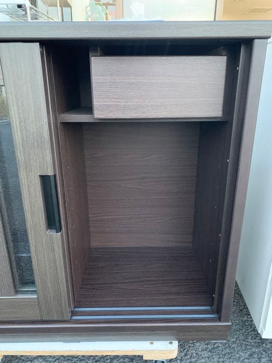 ニトリ サイドボード アカツキ 90DBR