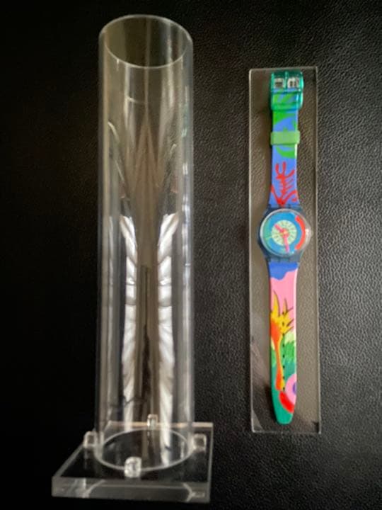 swatch専用 ディスプレイ チューブ 2本(見本の時計は含まれません)