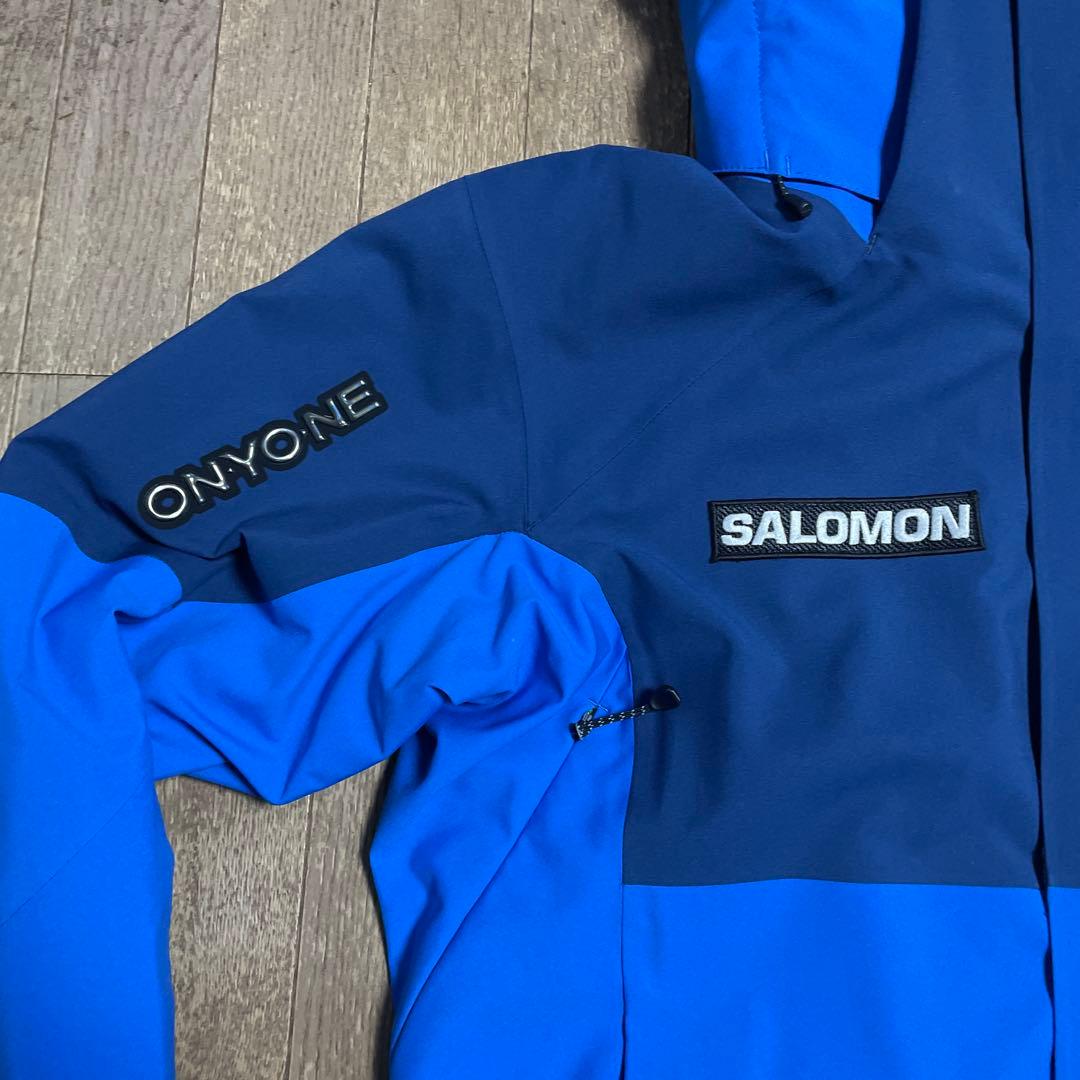 オンヨネ スキーウェア 上下Ｌ　サロモンワッペン付き