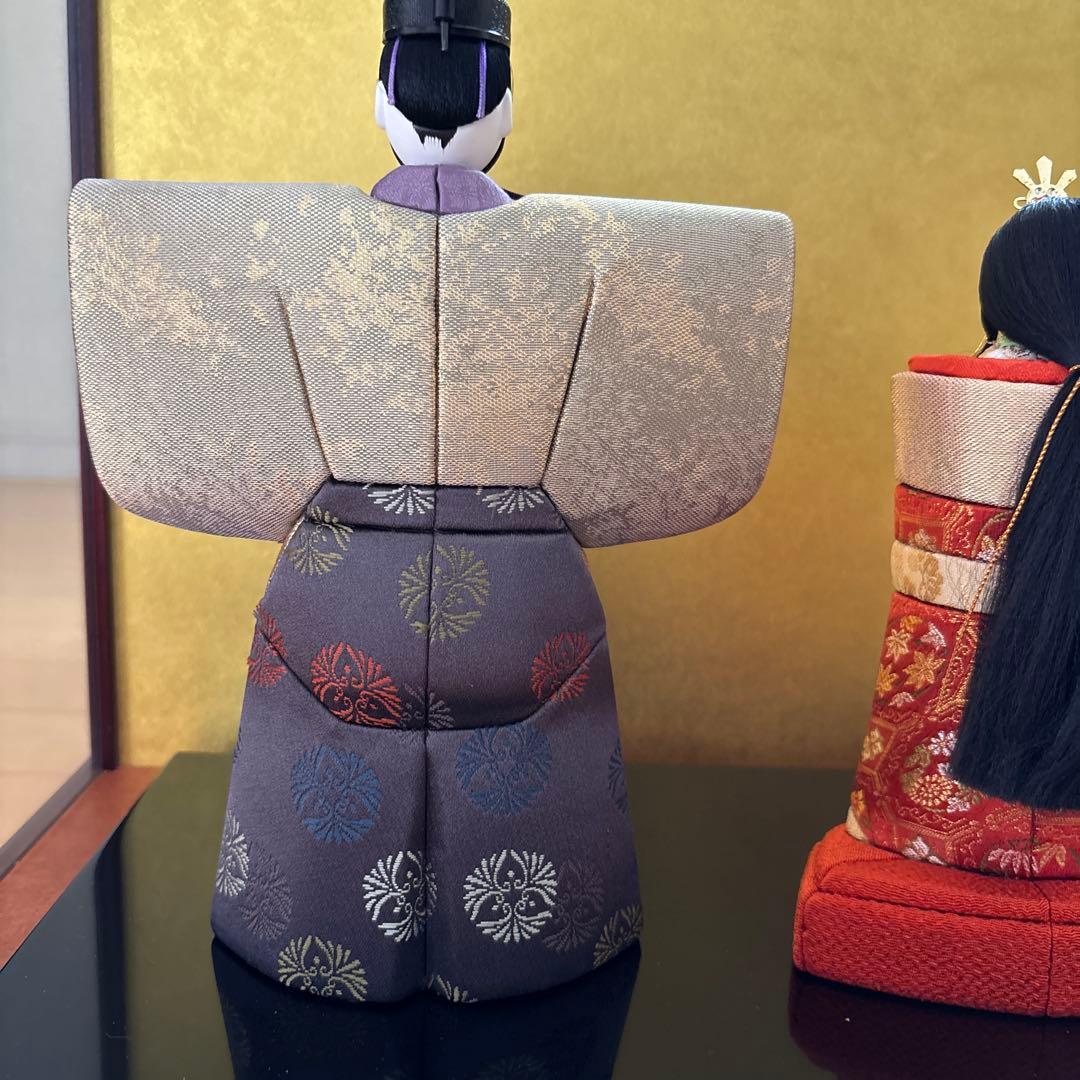 ひな人形　久月　木目込人形　親王飾り