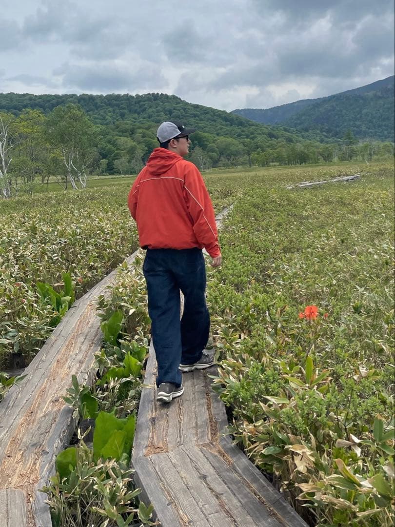 90s 00s HELLY HANSEN 赤 ナイロンジャケット