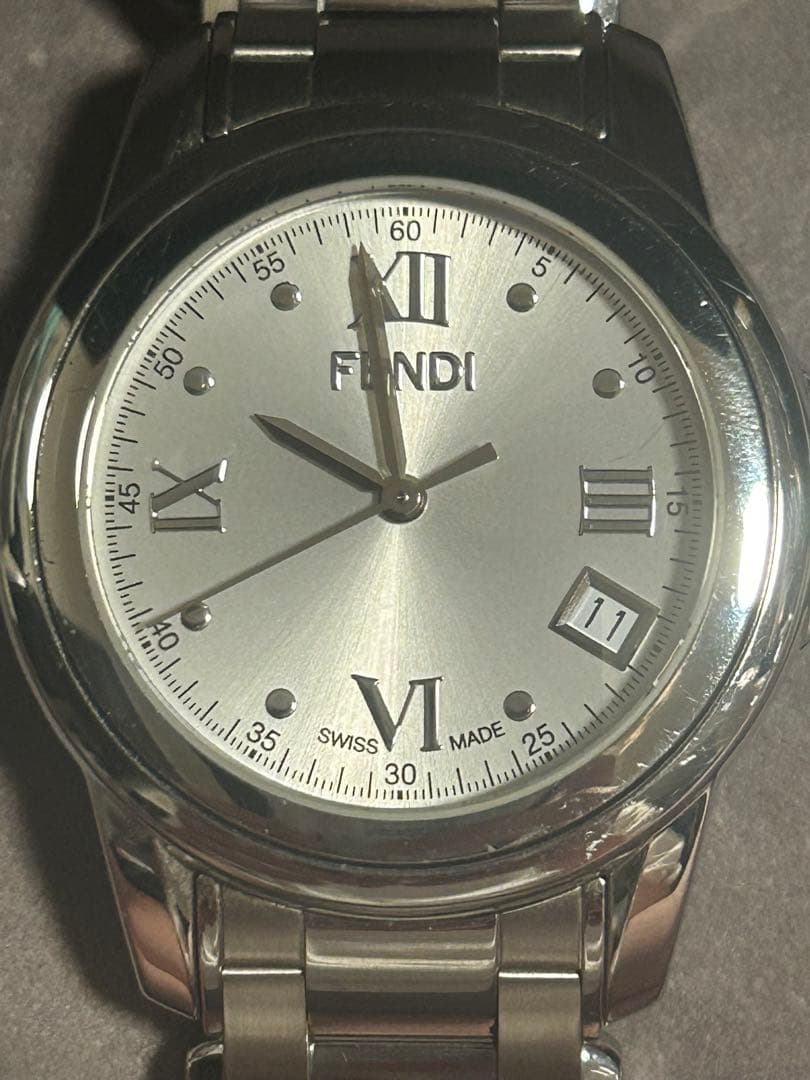 FENDI シルバー 時計 正規品
