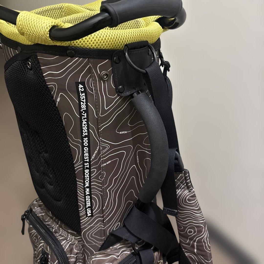 『専用』newbalance ニューバランス スタンド式 軽量キャディバッグ