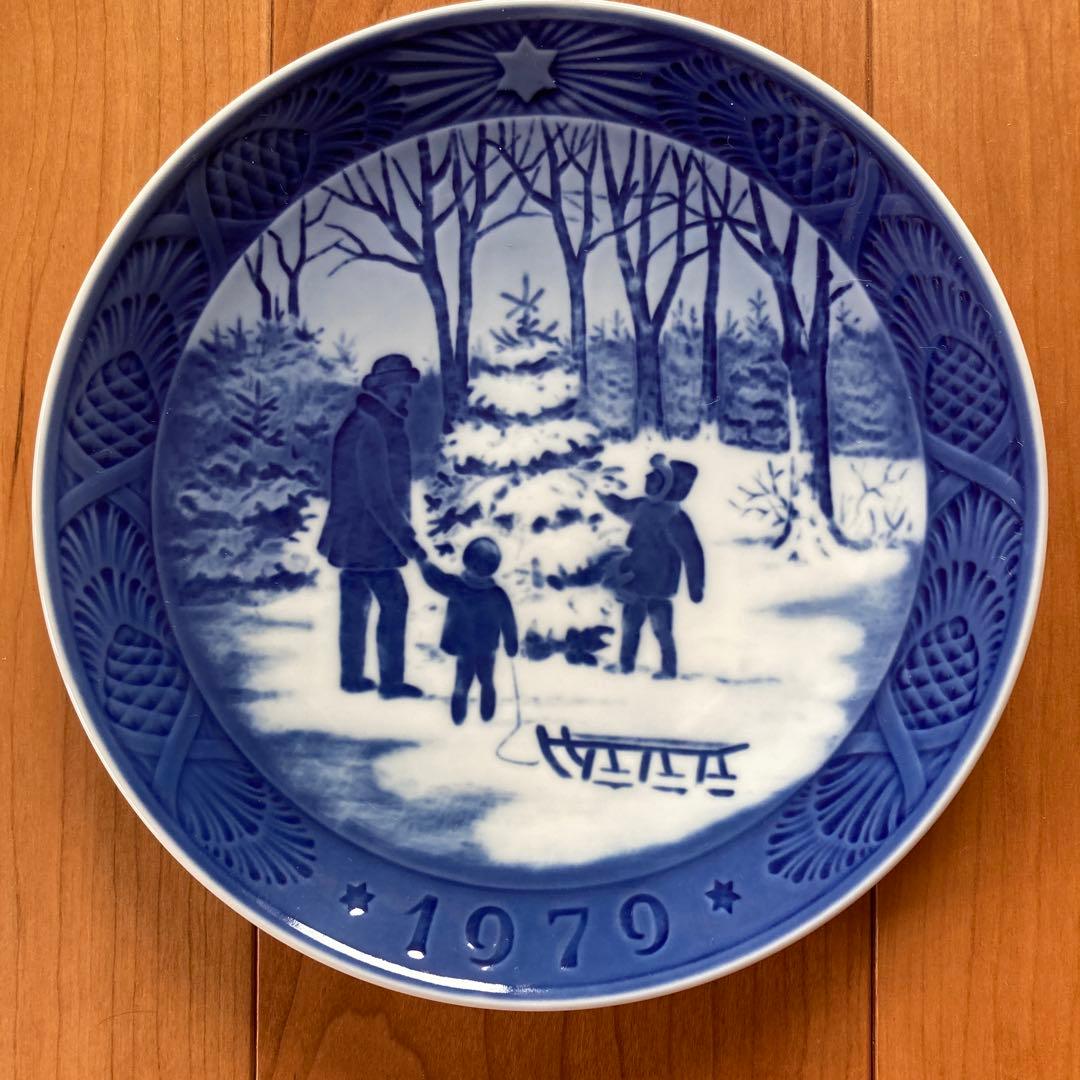 ロイヤルコペンハーゲン　イヤープレート　９枚組