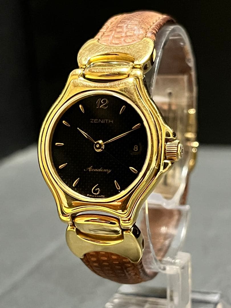 ★超絶美品ゼニス アカデミー 27.6100.106レディース腕時計　動作良好