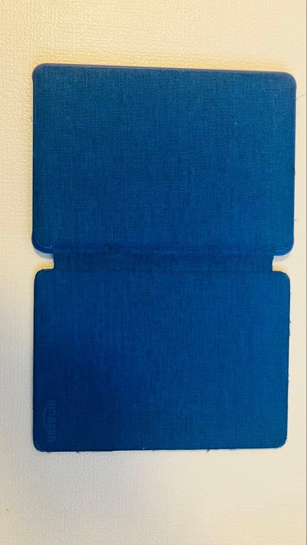 Kindle 本体 カバー付き 青