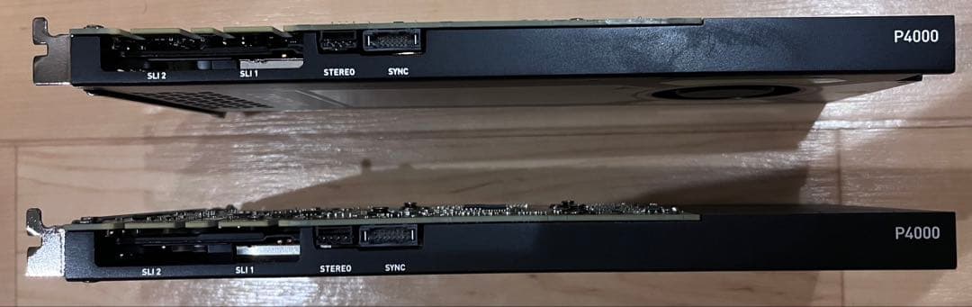 NVIDIA Quadro P4000 グラフィックボード　2枚セット