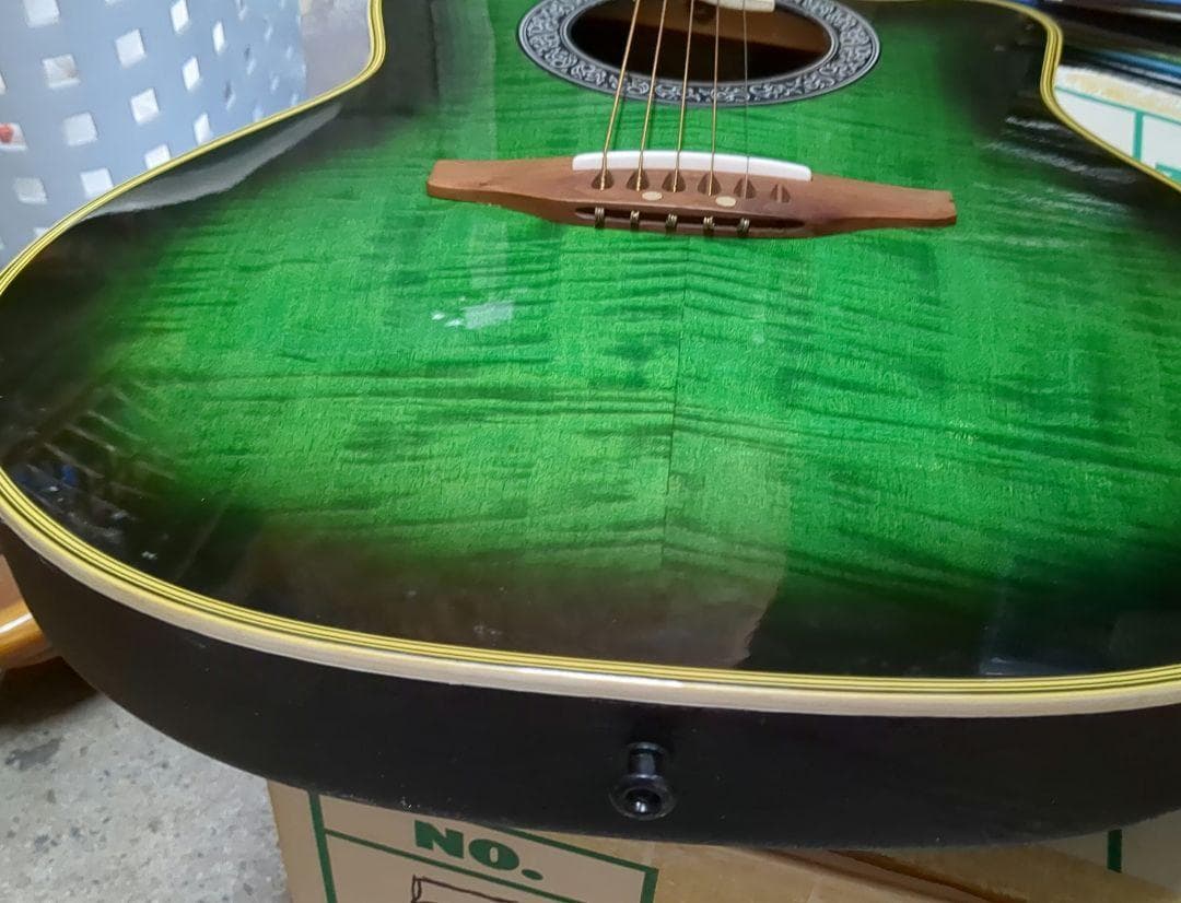 【ギター】ANBOY REA-35E グリーン