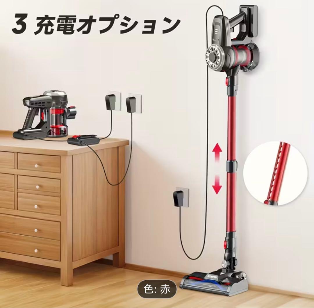 ★新品 XINSHE A7 コードレス掃除機 ハンド掃除機　45000Pa★
