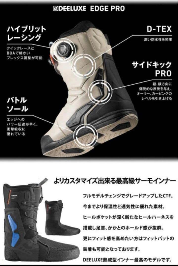 ２４-２５ ＤＥＥＬＵＸＥ ディーラックス ＥＤＧＥ ＰＲＯ ＣＴＦ