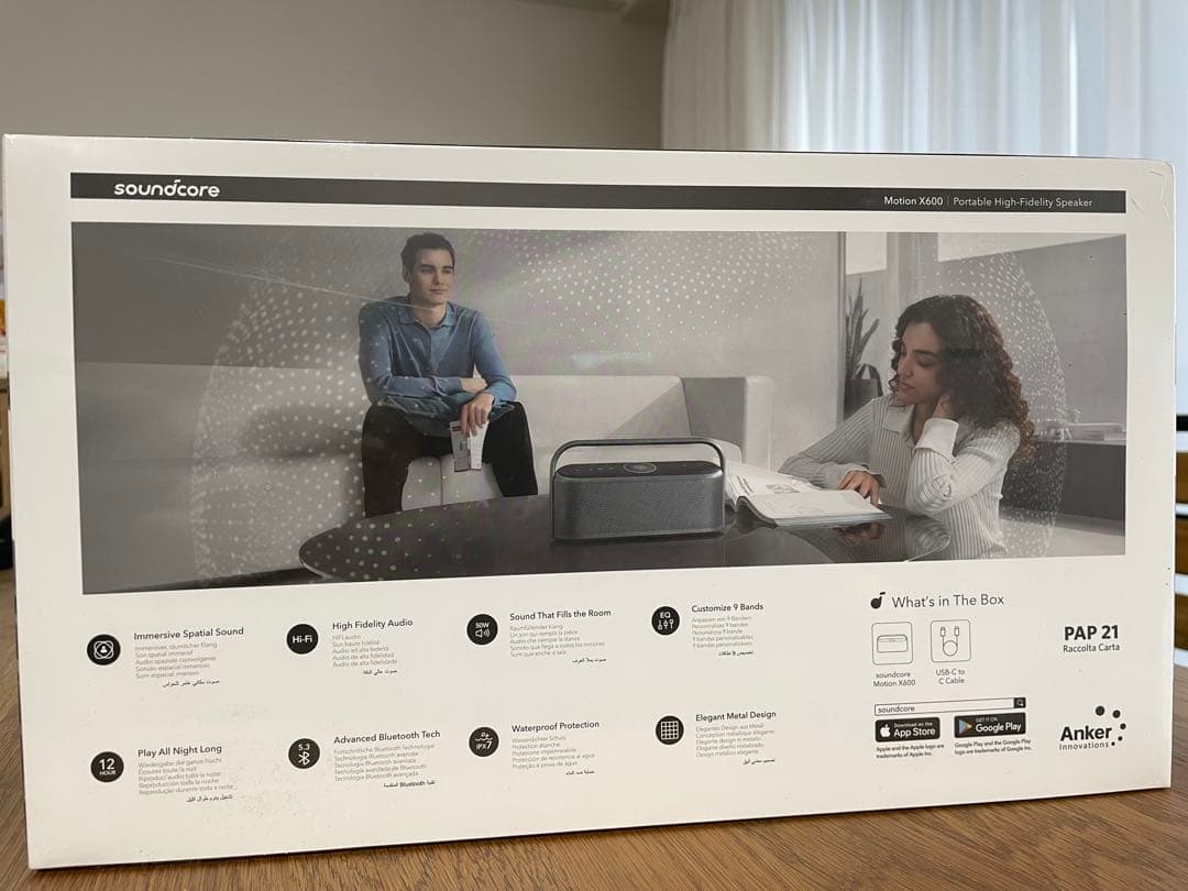 soundcore Motion X600 スピーカー　スペースグレー